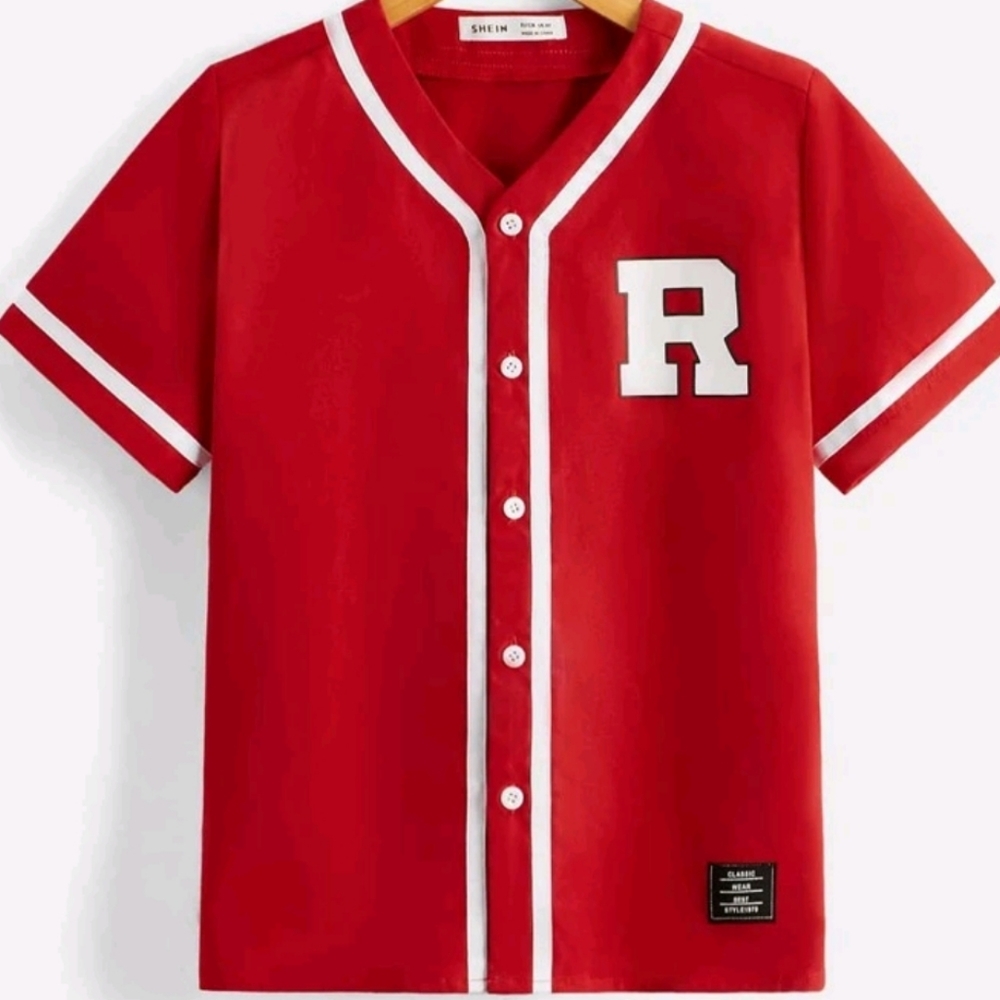Boys Letter Graphic Shirt